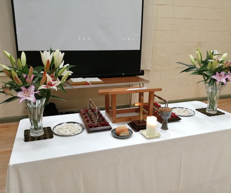 Communion Table Easter 2021